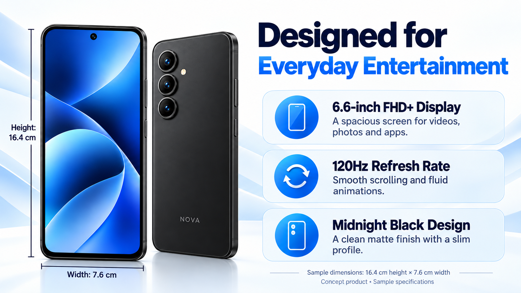 Nova X1 5G: Battery, charging and connectivity
