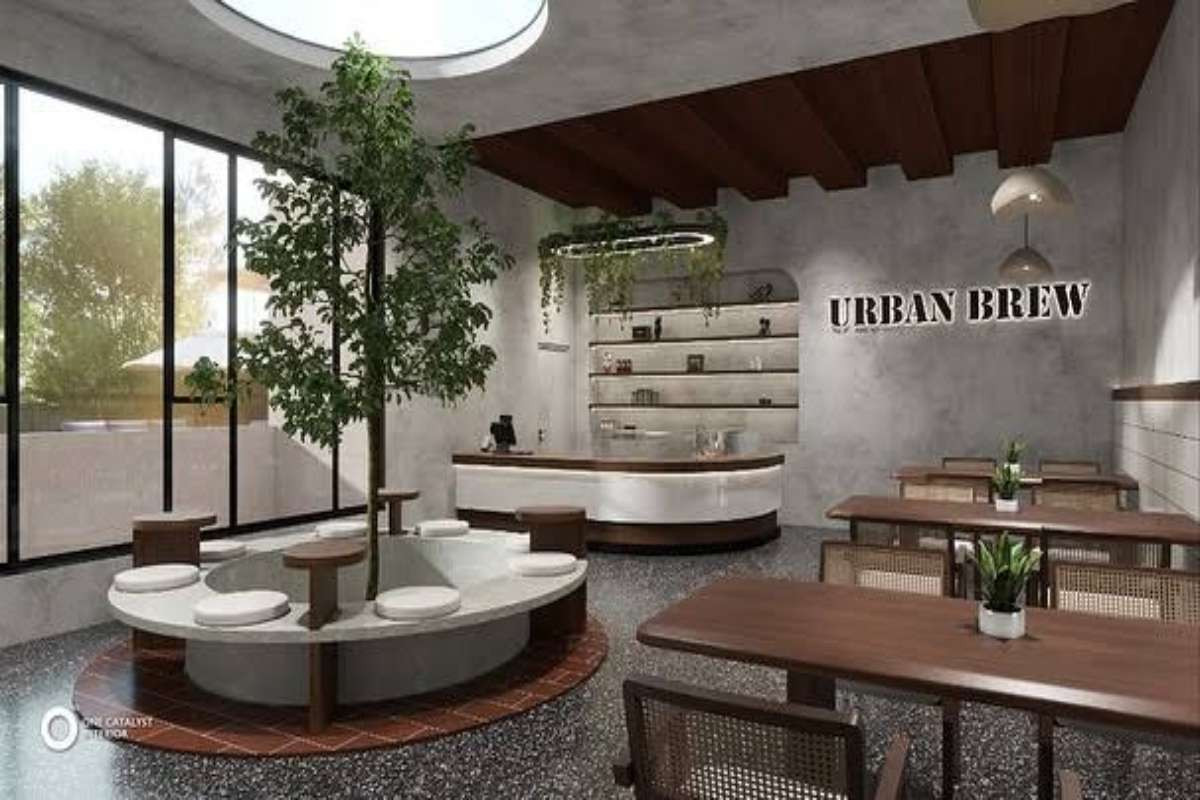 Brew & Bean Café – Modern Café Interior