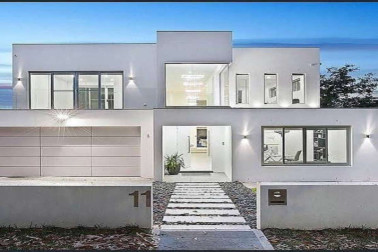 Contemporary Villa Exterior Painting